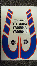 GRAPHICS TY 250 TRIALS BIKE STICKER RETRO DECALS CLASSIC MOTORCYCLE TRIAL BIKE for sale  Shipping to South Africa