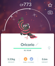 * Estilo Oricorio Baile Brilhante * Mini P T C - 80.000 Stardust - Descrição comprar usado  Enviando para Brazil