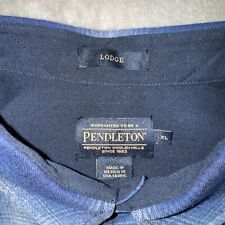 Pendleton lodge shirt for sale  Newark