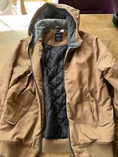 Warme winterjacke braun gebraucht kaufen  Berlin