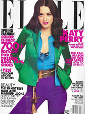 Maquiagem Elle Magazine Katy Perry primavera moda beleza cabelo Rafael Nadal 2011 comprar usado  Enviando para Brazil