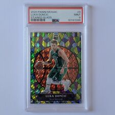 2020 Panini Mosaic Basketball Luka Doncic Stained Glass SP PSA Mint 9, used for sale  Shipping to South Africa