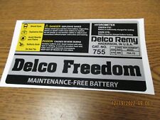 Delco freedom 755 for sale  Martinsville