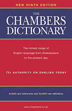 Chambers dictionary value for sale  STOCKPORT