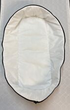 Mothercare Journey Pram Newborn Insert Padded Carrycot Liner - White, used for sale  Shipping to South Africa