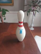 Vintage AMF Tournament Bowling Pin ABC Approved Permit No. 42 Plastic Coated, used for sale  Shipping to South Africa
