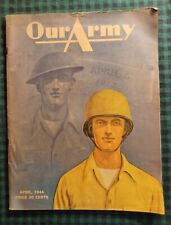 Usado, Revista Our Army 1944 Segunda Guerra Mundial, artigos militares, ótimos anúncios  comprar usado  Enviando para Brazil