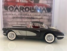 1:24 DANBURY MINT  1958 CORVETTE  Black on Red CDM #4 for sale  Shipping to South Africa