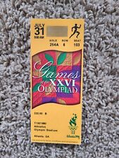 Boleto para eventos de pista y campo de los Juegos Olímpicos de Atlanta 1996 31 de julio segunda mano  Embacar hacia Argentina