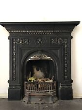 victorian fireplace surround cast iron for sale  BRISTOL