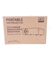 New Portable Led Projector High Resolution & Brightness Mini Ultrathin  for sale  Shipping to South Africa