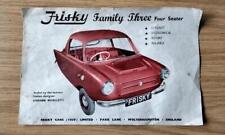 1960 frisky family for sale  UK