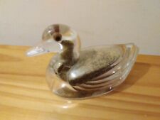 Vintage glass duck for sale  BRADFORD