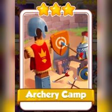 1 x Archery Camp ( Knights set ) :- Coin Master Cards :- ( Fastest Sending ) for sale  Shipping to South Africa