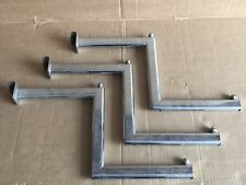 Lot of 3 x Stepped Saddle Rail 400mm - For Oval Back Bar - Clothing Shopfitting, used for sale  Shipping to South Africa