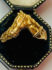 9ct gold horse shoe ring for sale  BOURNEMOUTH