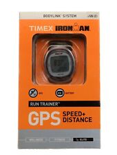 Reloj Timex Ironman Run Trainer GPS Velocidad T5K629 F5 $189.95 Hormiga + NUEVO en Caja, usado segunda mano  Embacar hacia Argentina