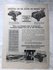 1946 aircraft advert for sale  BRIGHTON