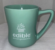 Edible Arrangements 20 oz Coffee Mug Turquoise Mint Jade Green Cup Large for sale  Shipping to South Africa