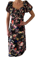 Lipsy black floral for sale  HENLEY-ON-THAMES