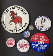 Political buttons large for sale  Round Rock