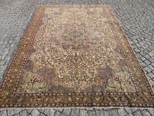 Usado, Alfombra de lana floral antigua turca oriental oushak alfombra antigua decoración alfombra segunda mano  Embacar hacia Argentina