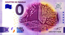 46 PADIRAC Gouffre 2, 2024, Billet Euro Souvenir segunda mano  Embacar hacia Mexico
