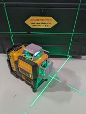 Crowntools 360 12 V nivel láser 16 líneas - verde. incluye 2 baterías y cargador. segunda mano  Embacar hacia Argentina