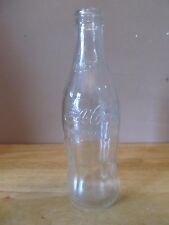 Garrafa de contorno vintage de vidro transparente Coca-Cola 10 oz ~ sem depósito/sem devolução comprar usado  Enviando para Brazil