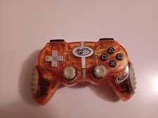 MadCatz PS2 PlayStation 2 Crystal Clear Orange Wireless Controller *NO DONGLE* for sale  Shipping to South Africa