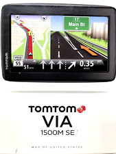 Usado, TomTom VIA modelo 1500M SE 5 tela sensível ao toque carro automotivo GPS unidade áudio vitalício comprar usado  Enviando para Brazil