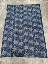 Vintage Japanese Kimono Fabric Indigo Blue,BORO ,KATAZOME,　177cm×125cm, used for sale  Shipping to South Africa