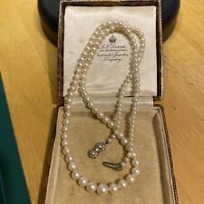 antique pearls necklace for sale  WEYMOUTH