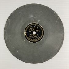 Usado, Disco de eco de metal vintage - Grava sua voz - Cabine de gravação 6" 78 rpm gravação comprar usado  Enviando para Brazil