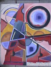 listed artist painting abstract modernist fine art for sale  Shipping to Canada