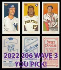 2022 TOPPS 206/T-206 WAVE 3 Base+Piemonte+Caporal Doce Compre Mais e Economize VOCÊ ESCOLHE comprar usado  Enviando para Brazil