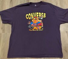 Camiseta Converse The Real All Star School roxa masculina G comprar usado  Enviando para Brazil