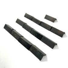 Dolls House 1:12th Scale 12 x Angled Ridge Roof Tiles in Weathered Grey for sale  Shipping to South Africa