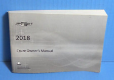 Manual do proprietário Chevrolet Cruze 18 2018 comprar usado  Enviando para Brazil