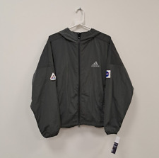 Adidas NASA Artemis Space Mission Running Grey Thin Crop Jacket Size L 16-18 for sale  Shipping to South Africa