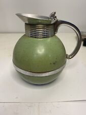 Vintage Art Deco Manning Bowman & Company Insulated Tea/coffee Pot Metal for sale  Shipping to South Africa