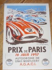Affiche paris 1957 d'occasion  Le Mans