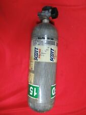 Used, Scott 4500PSI 45 Minute SCBA Carbon Bottle Tank Cylinder CGA347 valve Air gun for sale  Macedon