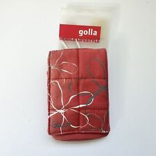 Bolsa para teléfono celular Golla vintage roja, usado segunda mano  Embacar hacia Argentina