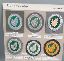 Bundeswehr stoff leistungsabze gebraucht kaufen  Blieskastel