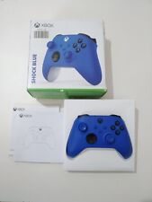 Controle sem fio Microsoft Xbox azul choque GamePad xBox comprar usado  Enviando para Brazil