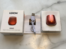 LEXON Mini Bluetooth Speaker MINO LA113 - Copper Color, used for sale  Shipping to South Africa
