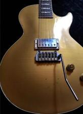 Guitarra elétrica profissional dourada antiga de fábrica Goldtop esculpida no braço Axcess comprar usado  Enviando para Brazil