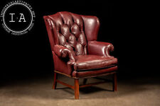 Tufted red leather for sale  USA