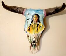 Painted steer skull for sale  Phoenix